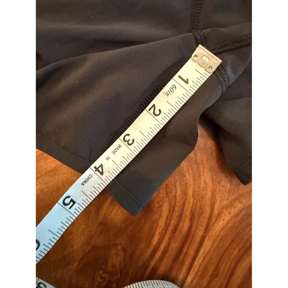 Lululemon Black speed up shorts - size 10 - 4” inseam - Picture 4 of 4